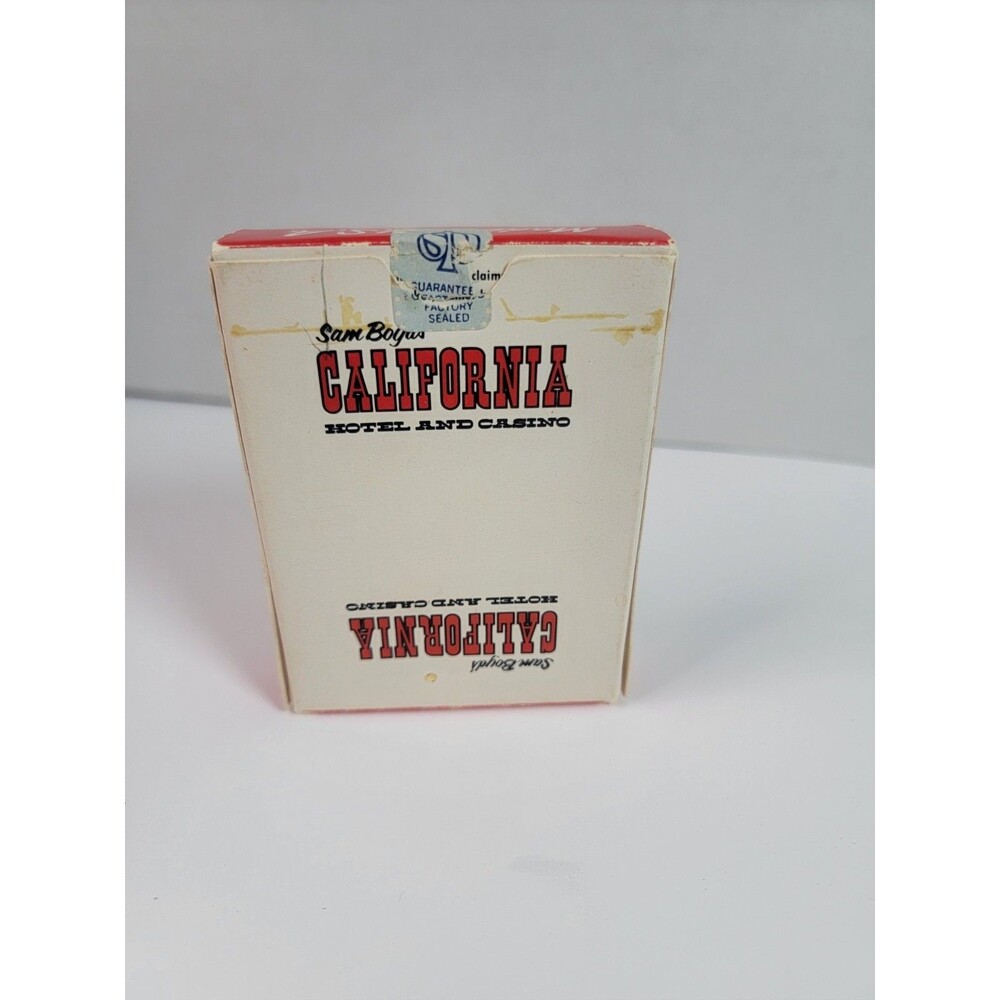 Vintage Sam Boyd California Hotel Casino Playing Cards Hoyle Poker Las Vegas